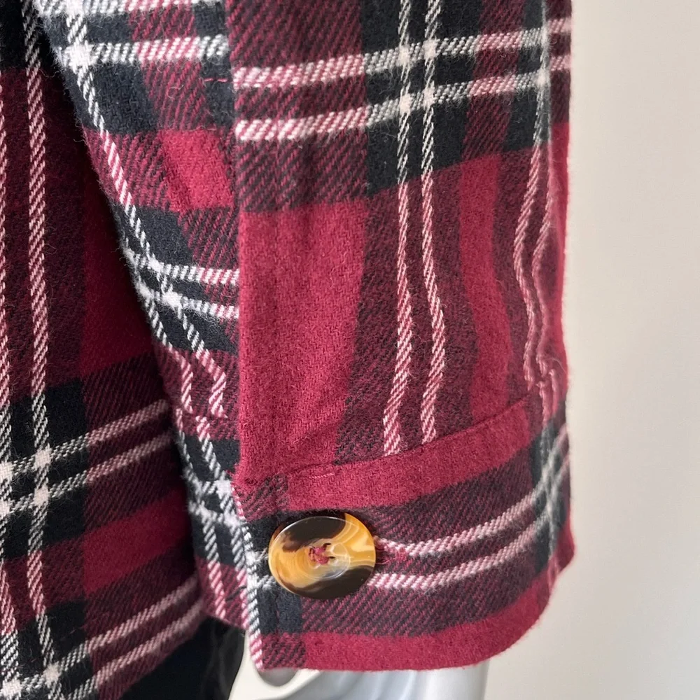 PLAYBOY| PLAID OVERSIZED SHACKET - Picture 5 of 8